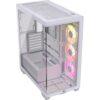 Corsair iCUE LINK 3500X RGB, Vetro Temperato - Bianco - immagine 1