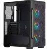 Corsair iCUE 220T RGB, vetro temperato - Nero con Finestra - immagine 1