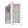 Corsair 4000D RGB Airflow Tempered Glass - Bianco con Finestra - immagine 1