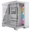 Corsair iCUE LINK 6500X RGB, Vetro Temperato - Bianco - immagine 1